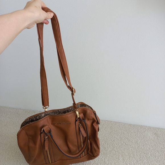 Christian Siriano Tan Leather Medium Women's Tote Bag - Picture 7 of 15